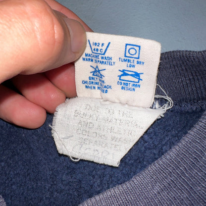 VTG 80s Champion Reverse Weave Crewneck Sweatshirt USA Kappa Gamma College Navy