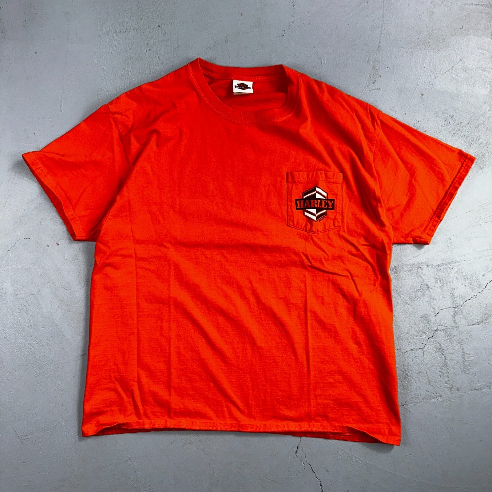 Harley Davidson Orlando Florida VTG T Shirt Motorcycle Bike Graphic Y2K Ride