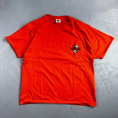 Harley Davidson Orlando Florida VTG T Shirt Motorcycle Bike Graphic Y2K Ride