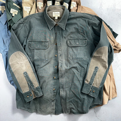 Cabela’s Legendary Quality Shirt Mens XL Tall Button Up Outdoors Lot 14 Safari