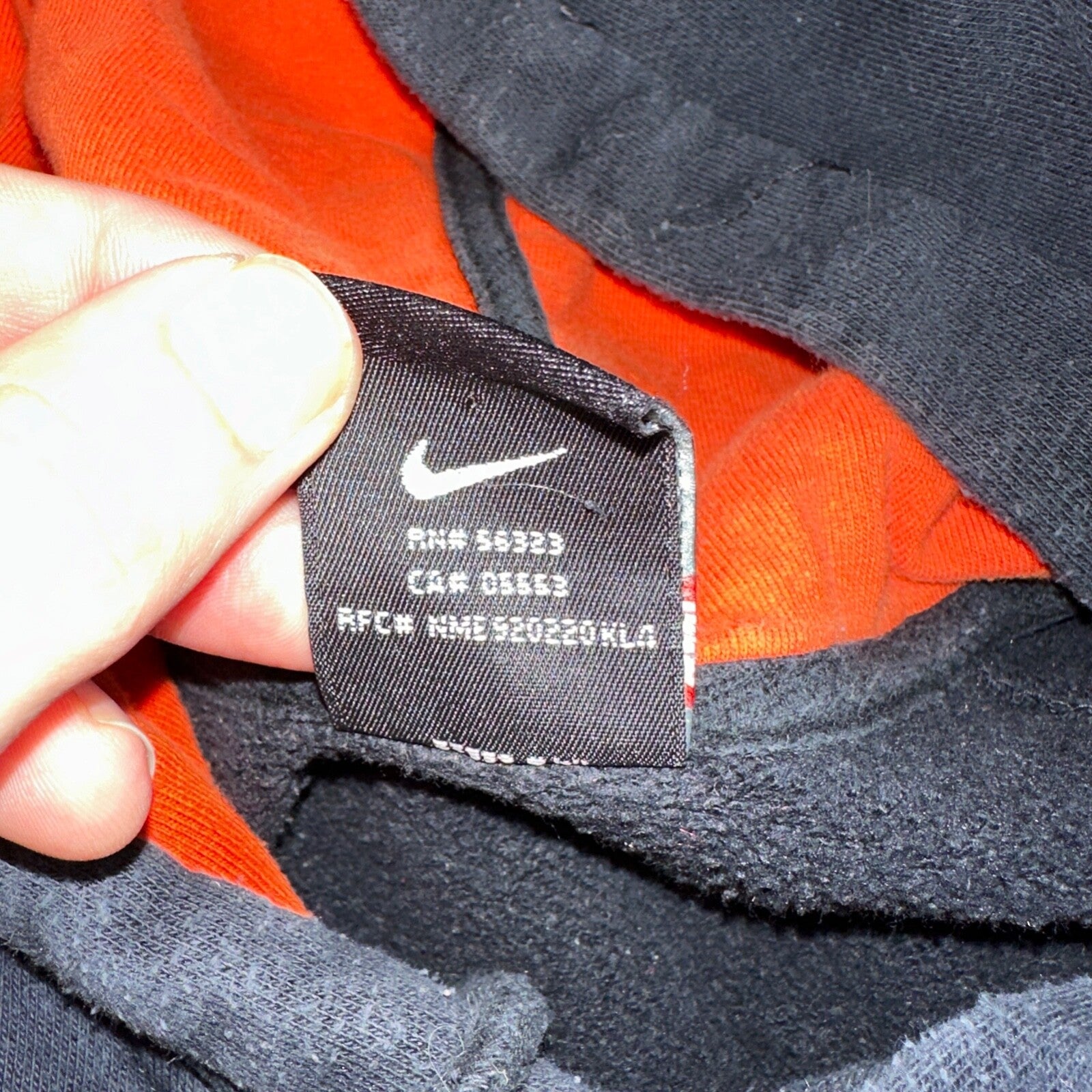 Nike Oregon State University Hoodie Mens M Center Swoosh VTG Y2K 90s Beavers