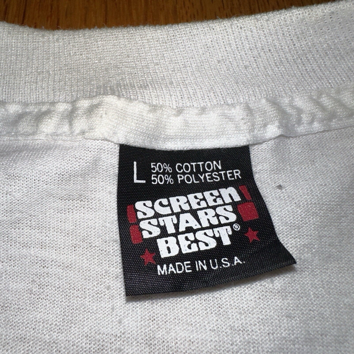 SBT Basic Training USA Flag Vintage T Shirt 90s Single Stitch America Music Band