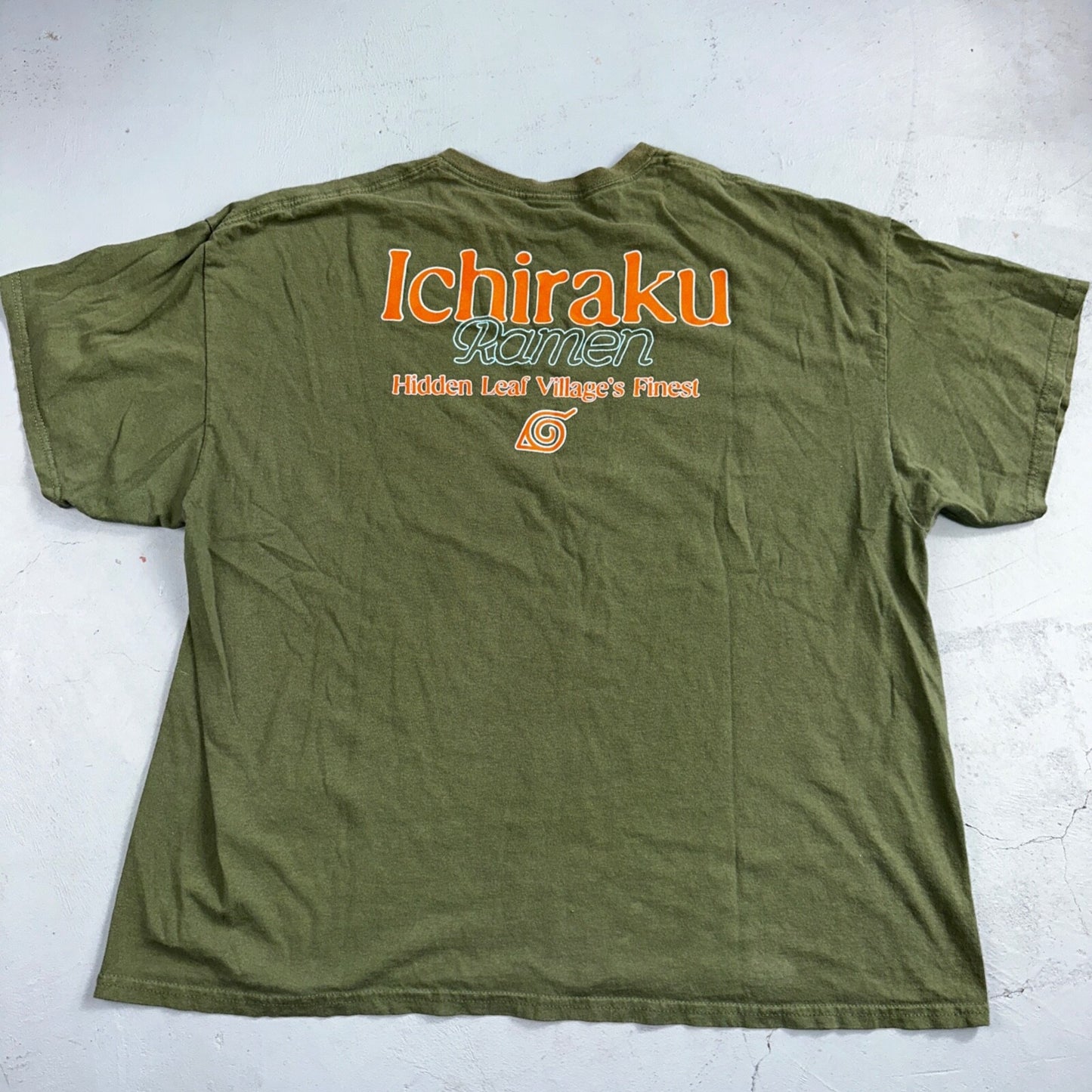 Naruto Ramen Ichiraku Rare VTG Style T Shirt Hidden Leaf Art Anime Cool Story