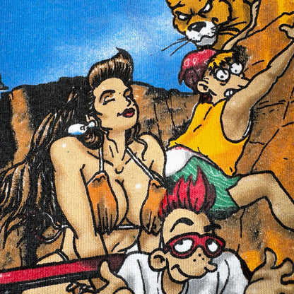 Big Johnson VTG 1997 Racing Naughty Humor Joke Single Stitch 90s Trucks Funny