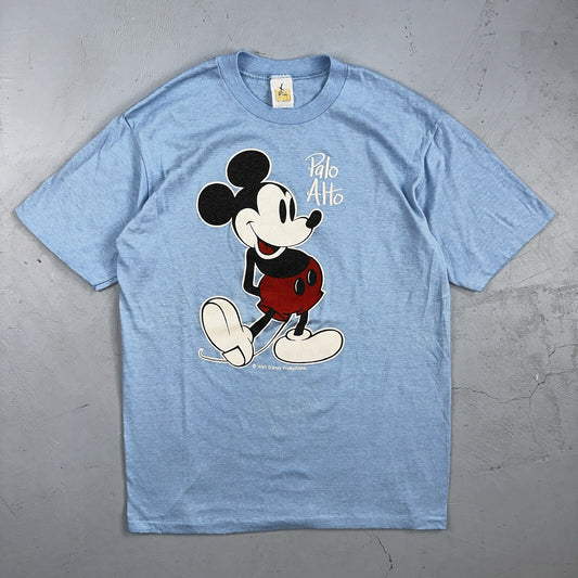 Disney 1970s Mickey Mouse VTG T Shirt 70s Single Stitch California Palo Alto