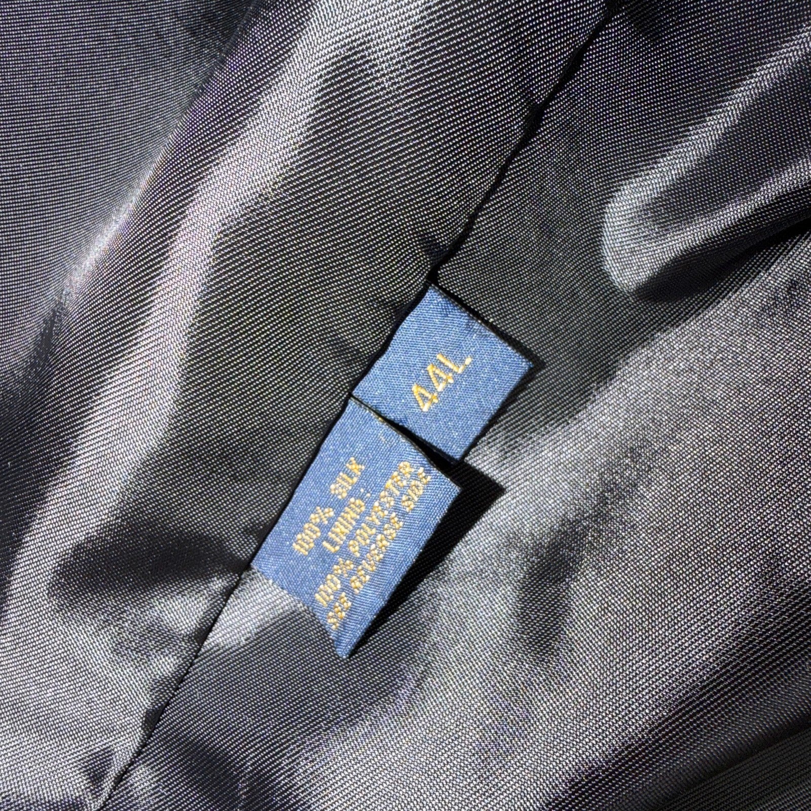 Vintage Circle S Dallas Texas Western Cowboy Blazer Jacket Mens 44L Silk Lining