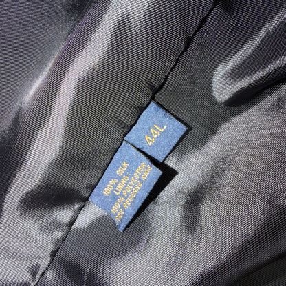 Vintage Circle S Dallas Texas Western Cowboy Blazer Jacket Mens 44L Silk Lining