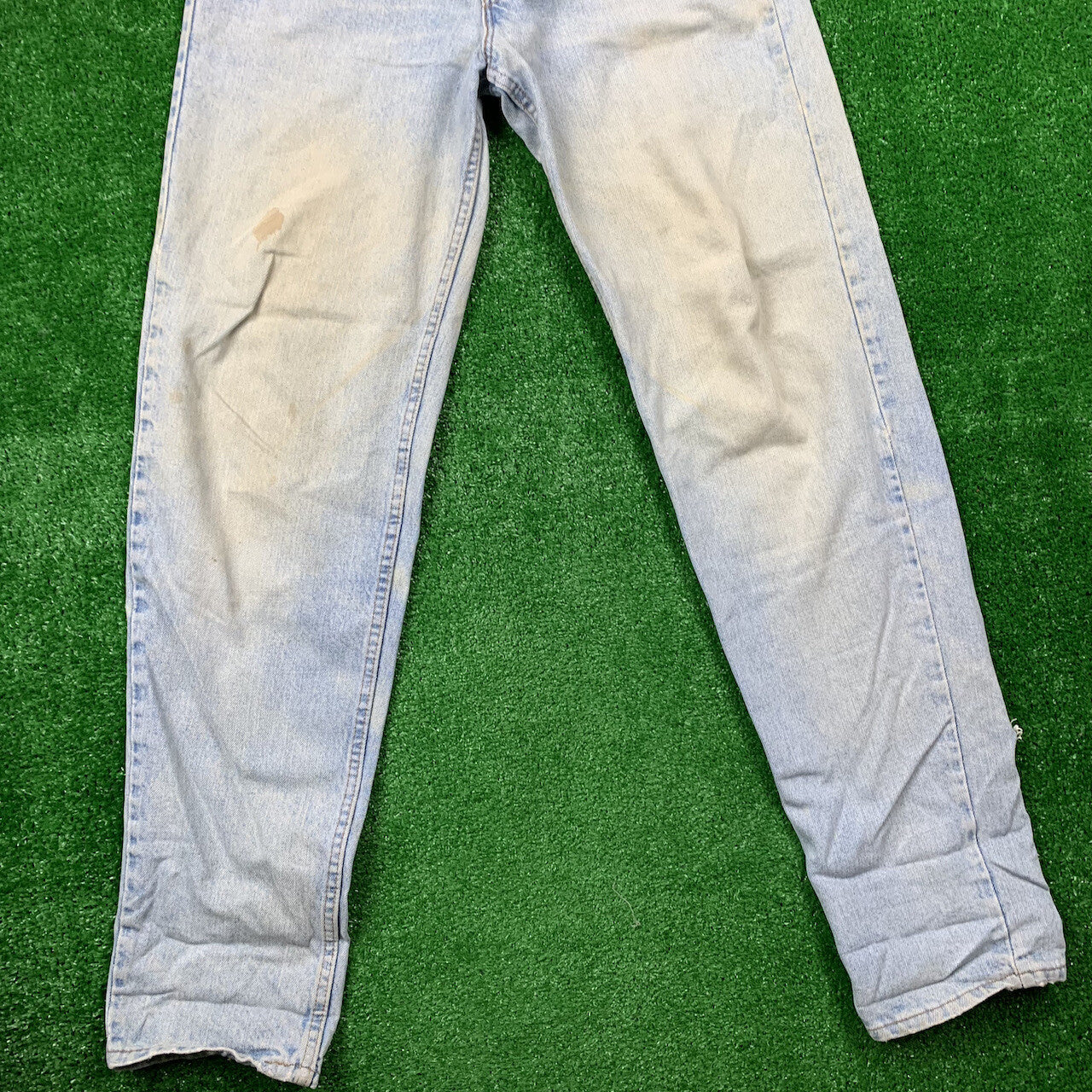 Levis 550 Vintage 90s Tapered Leg XX USA Jeans 34X36 Relaxed Fit Light Act 31x35