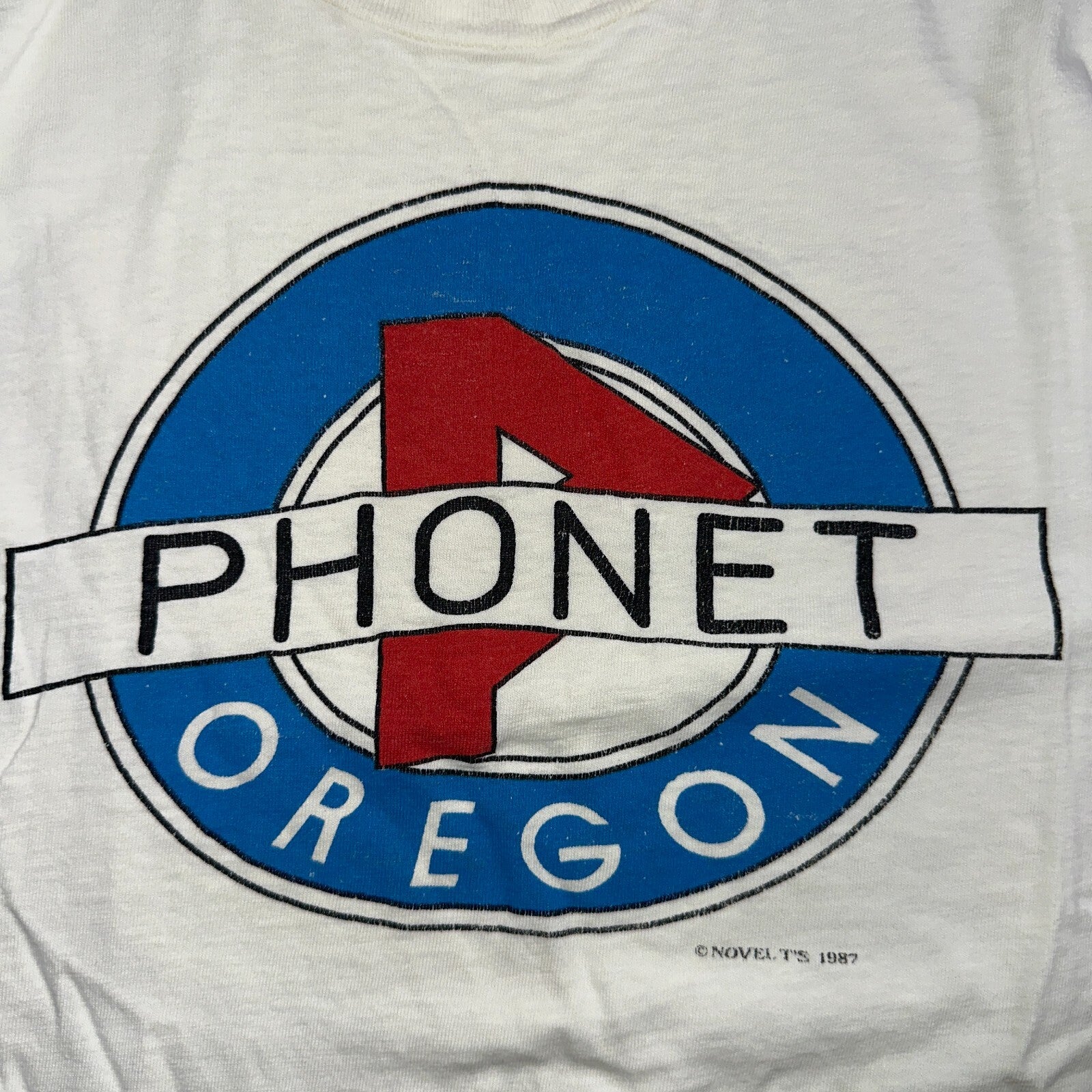 Oregon 80s Phonet VTG T Shirt Large Stedman Single Stitch Graphic PDX Racing Rap