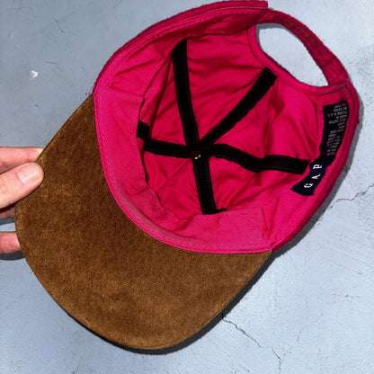 Vintage GAP Wool Hat Cap Adult One Size Adjustable Strapback USA Made 90s