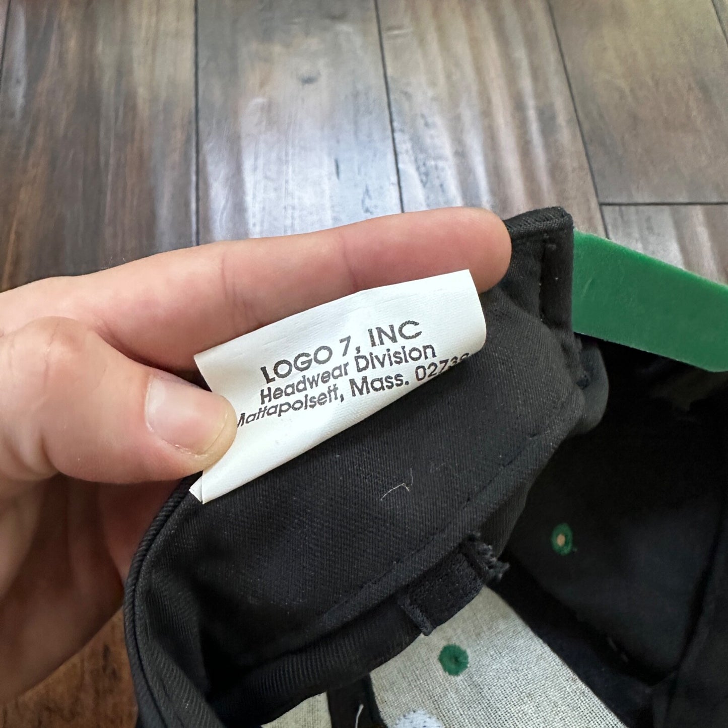 Boston Celtics VTG Hat Cap Snapback NBA Competitor Green Black Basic Team