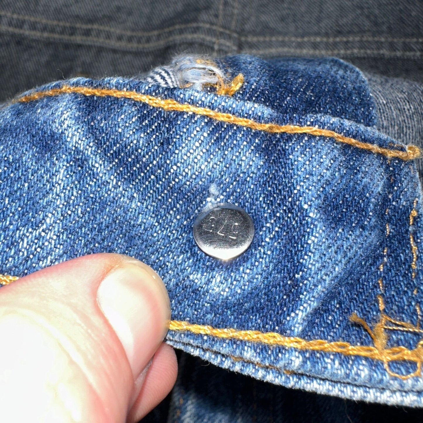 Levis 505 Vintage 90s USA Orange Tab Jeans 40x32 Blue Med Wash 501 Act 38x31