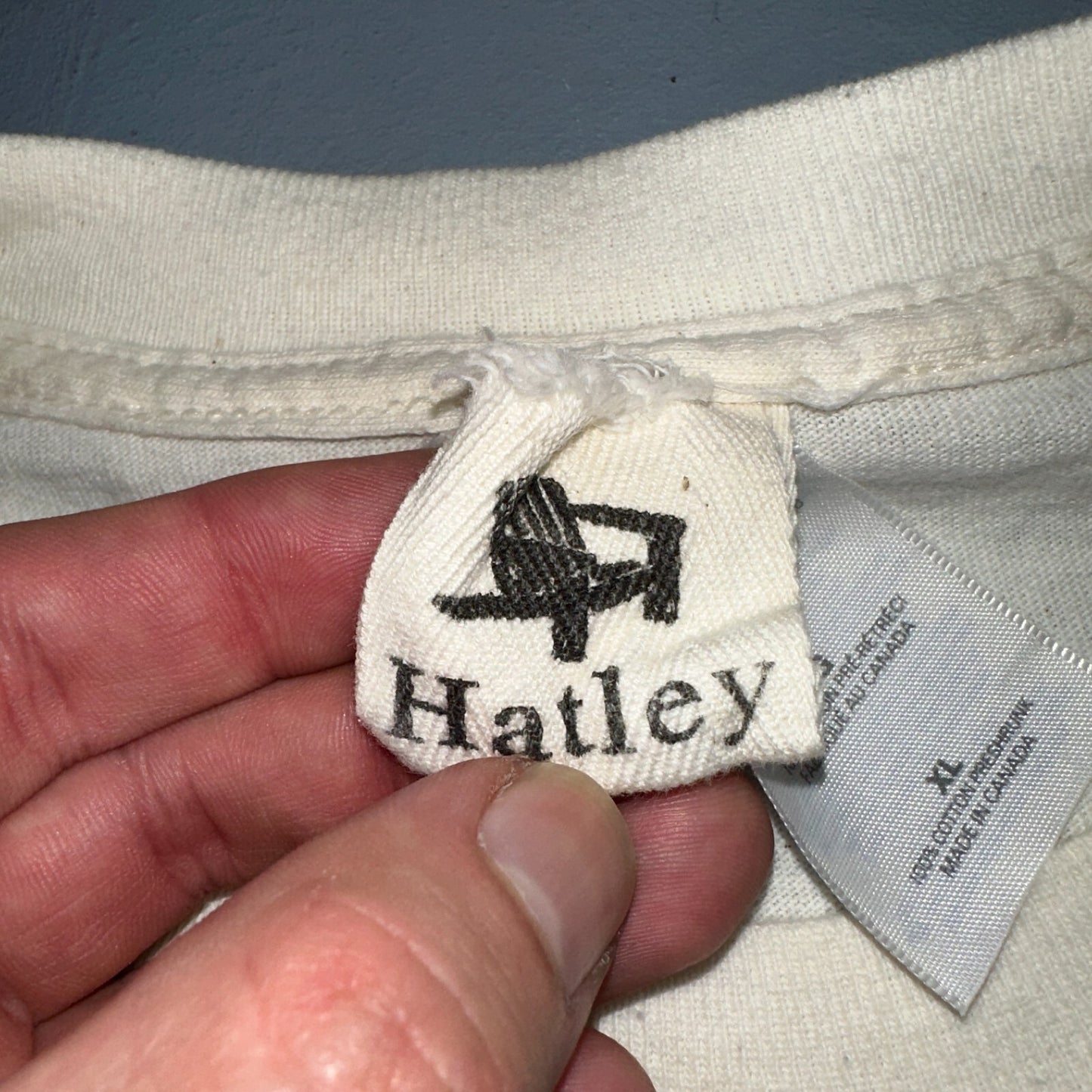 Animals Bear Moose Deer VTG T Shirt Heaven Nature Sing Family Christmas Hatley