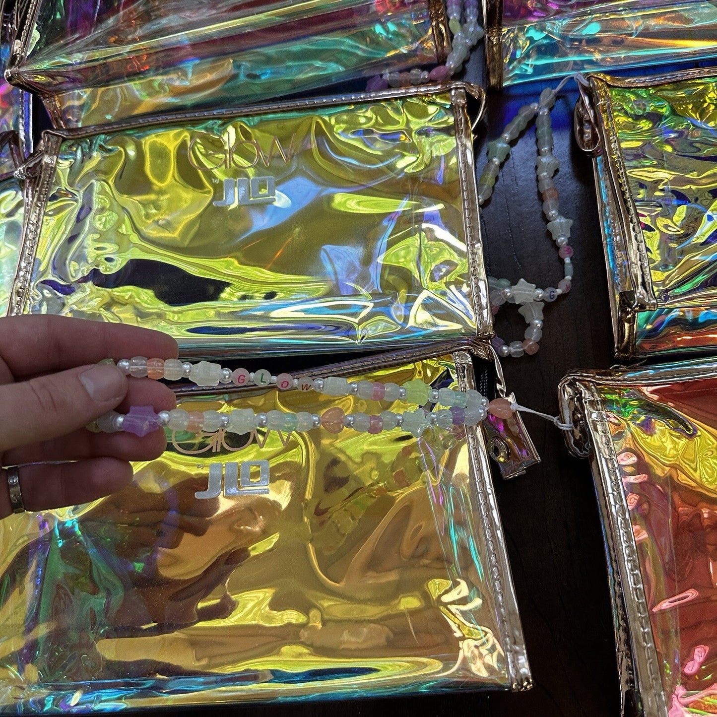 Lot Of 20 Women's Glam Makeup Cosmetic Mini Bag Travel Size Duffle Bag. RANDOM