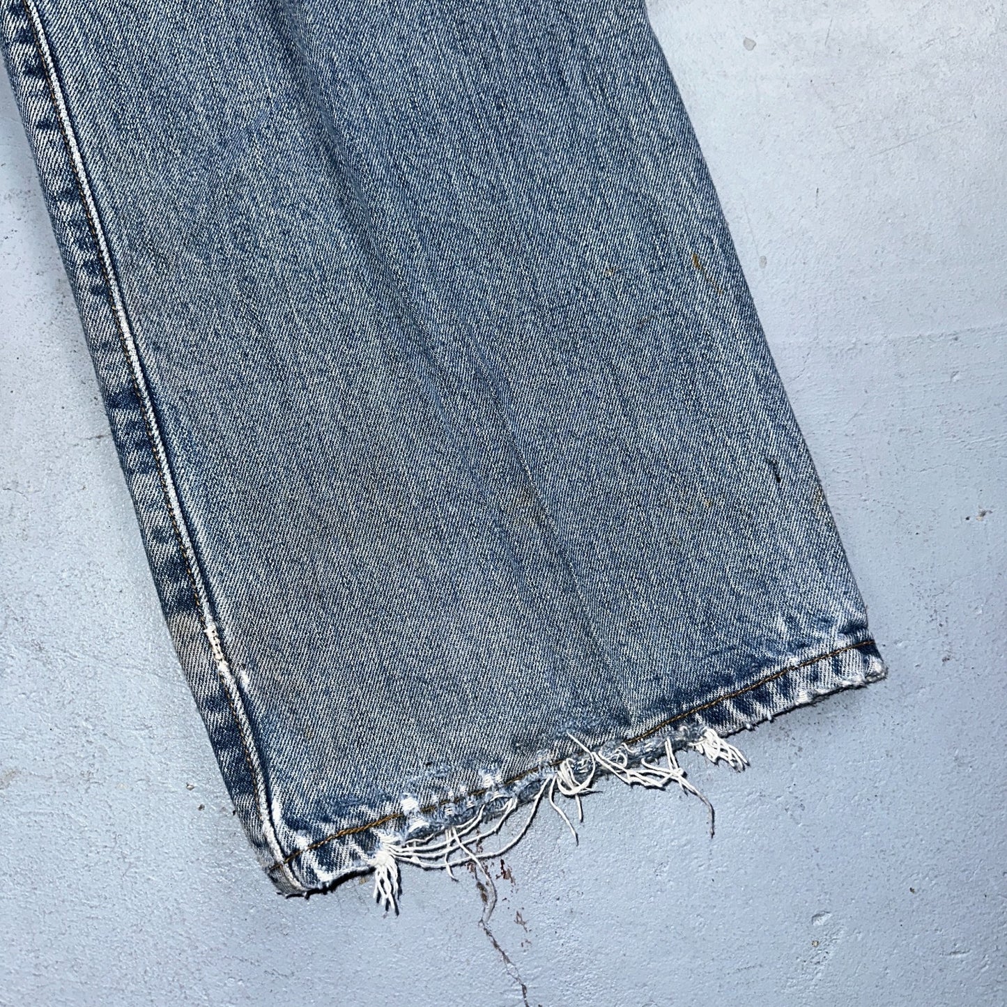 Levis 501 Vintage Y2K Mexico Straight Leg Jeans Blue Light Wash 40x30 Act 38x30