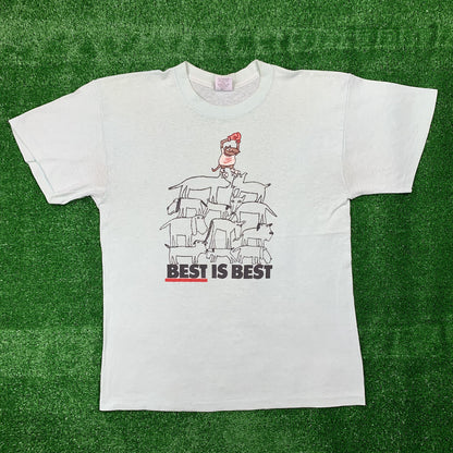 Nike Vintage T Shirt Mens Best Is Best Animals Dog Wolf Jordan Rap Cute Love Box