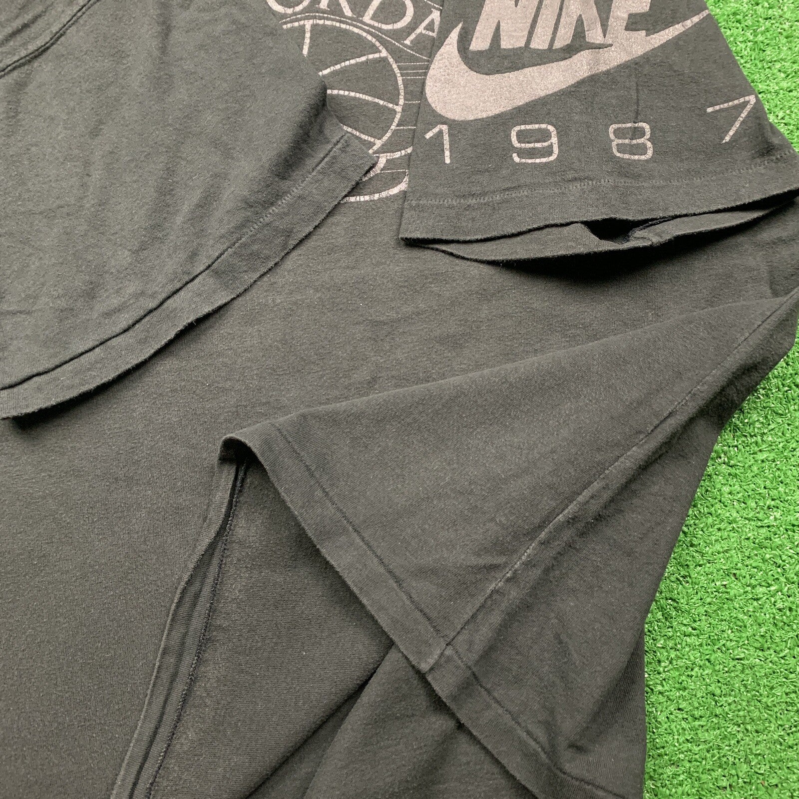 1987 Jordan Wings Vintage Nike T Shirt USA Rare Chicago 1985 1 Bred OG Promo