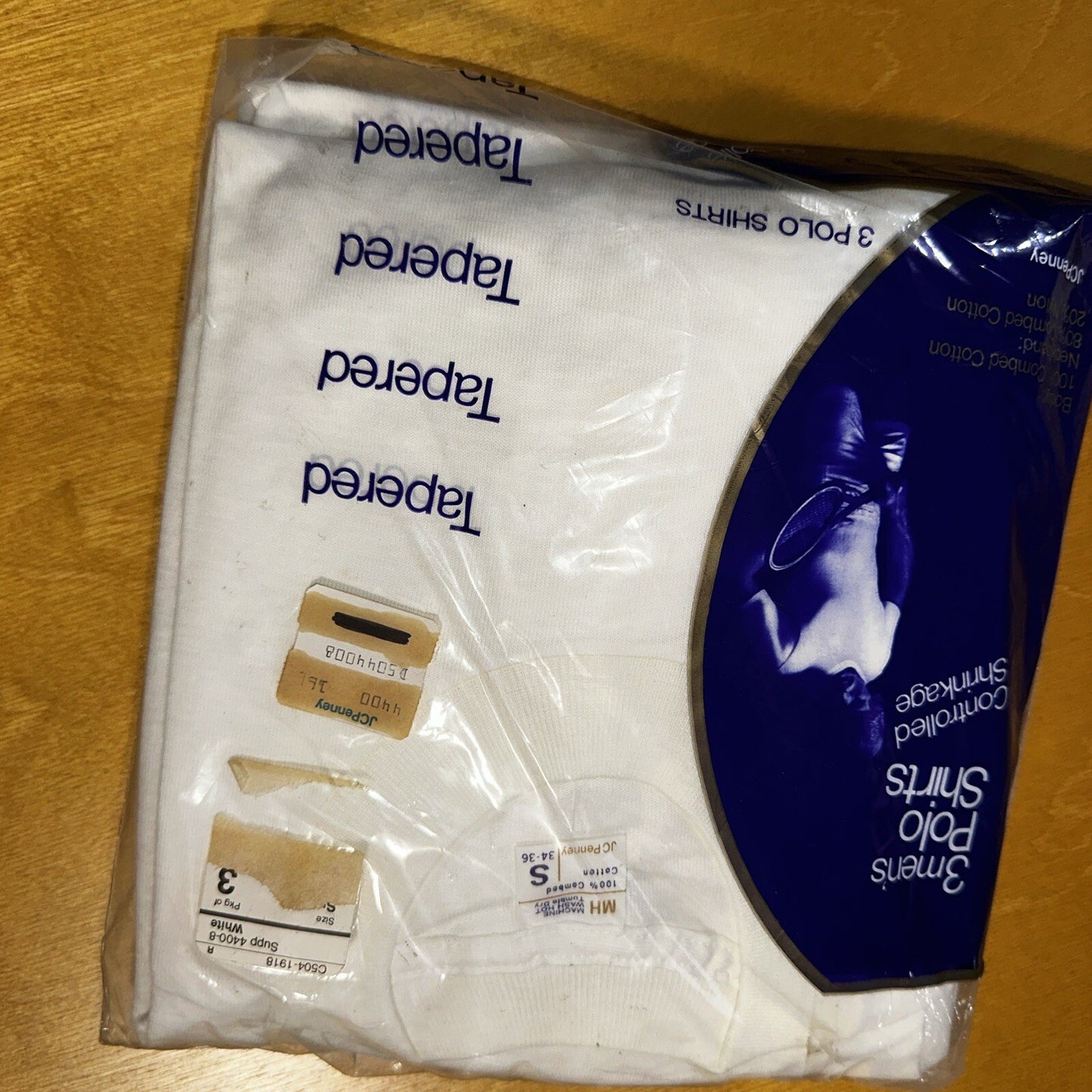 1970s JCPenney Vintage White Blank T Shirt Mens Rockabilly Lot Of 6 Pack 60s 70s