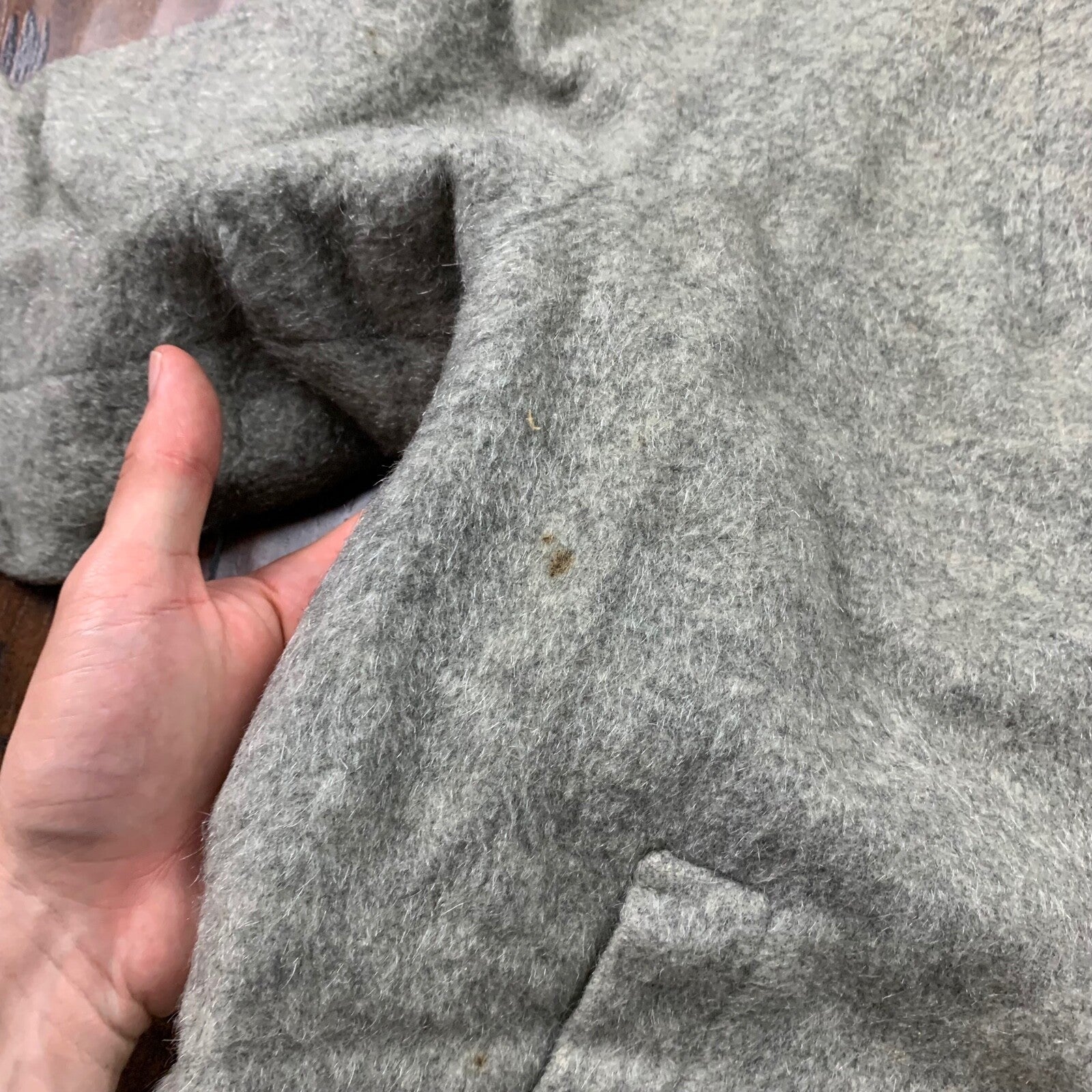 Vintage USA Rockabilly Womens Jacket Japan Wool 60s 70s Top Coat Warm Sanforized