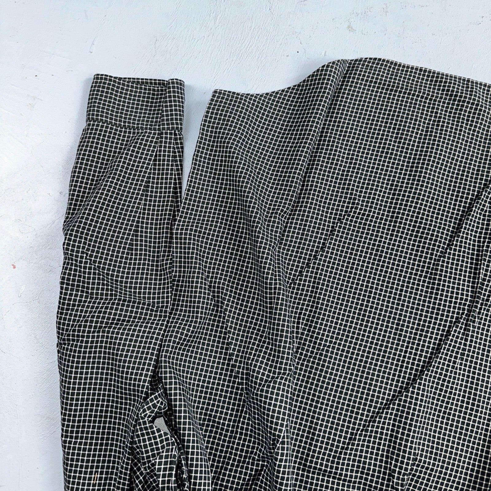 Ralph Lauren Polo VTG Button Down Shirt Men's L Black Plaid Blake Checker Board