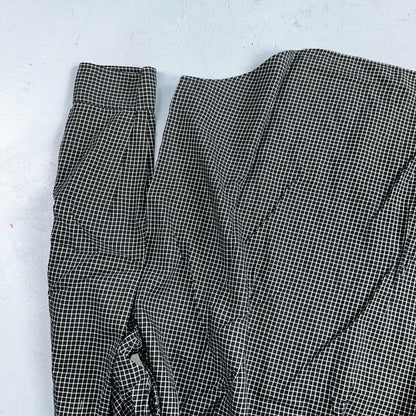 Ralph Lauren Polo VTG Button Down Shirt Men's L Black Plaid Blake Checker Board