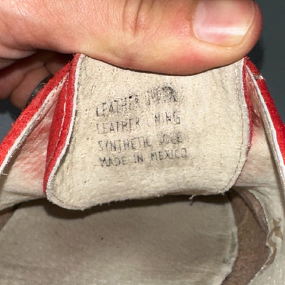 Giorgio Brutini Men's Oxford Suede Wing Tip Red Dress Shoes Men's 9 Nice