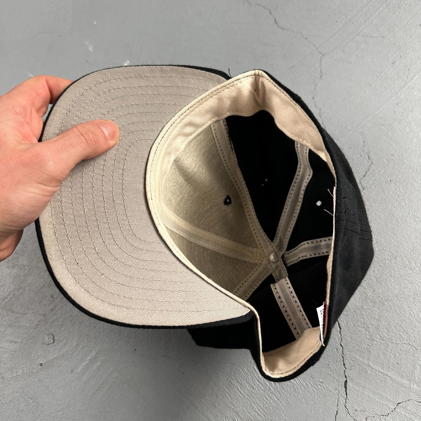 LC New Era USA MLB Fitted 6 7/8 Hat Major League Professional Baseball VTG Pro