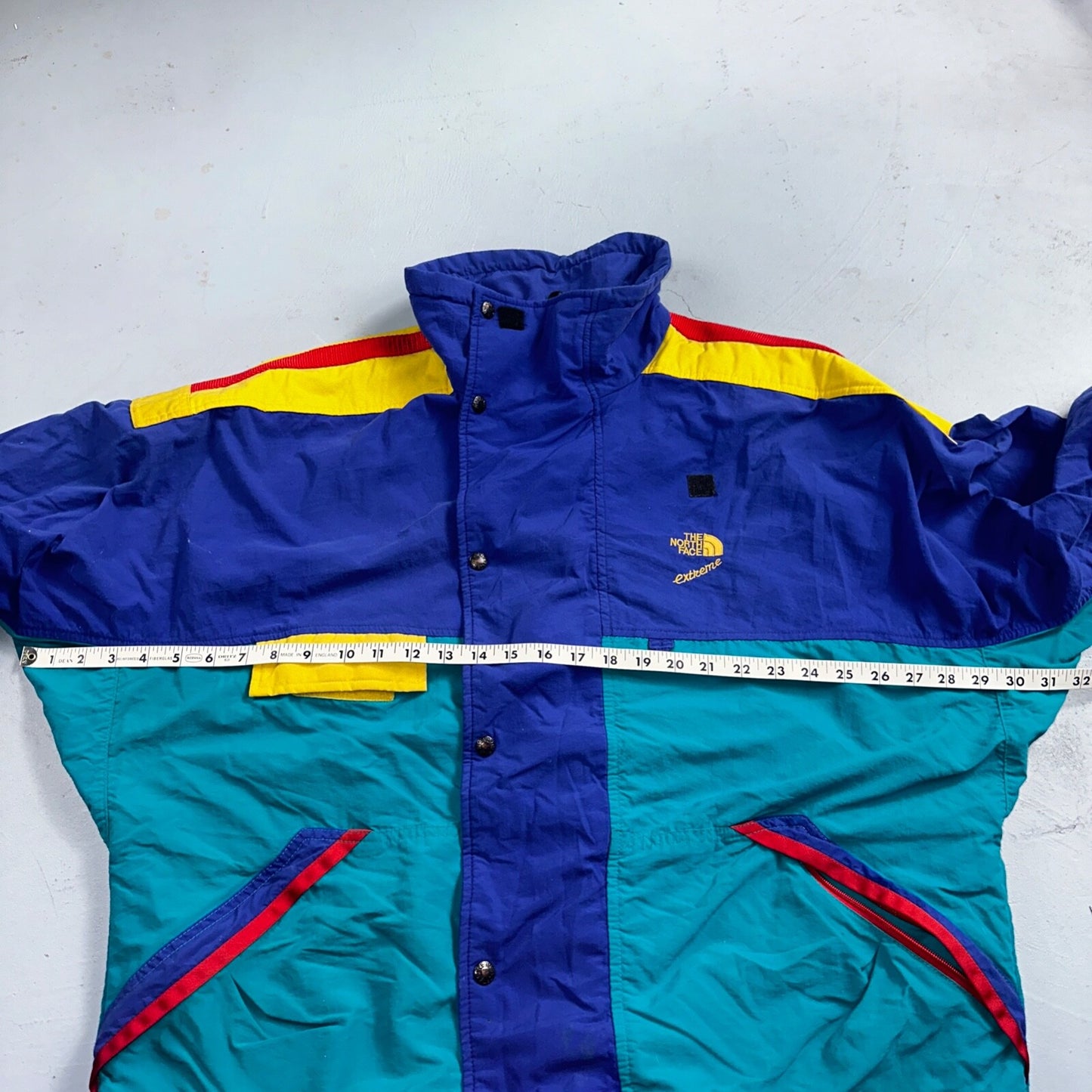 The North Face Color Block VTG 90s Gore Tex Extreme Ski Jacket Pullover Anorak