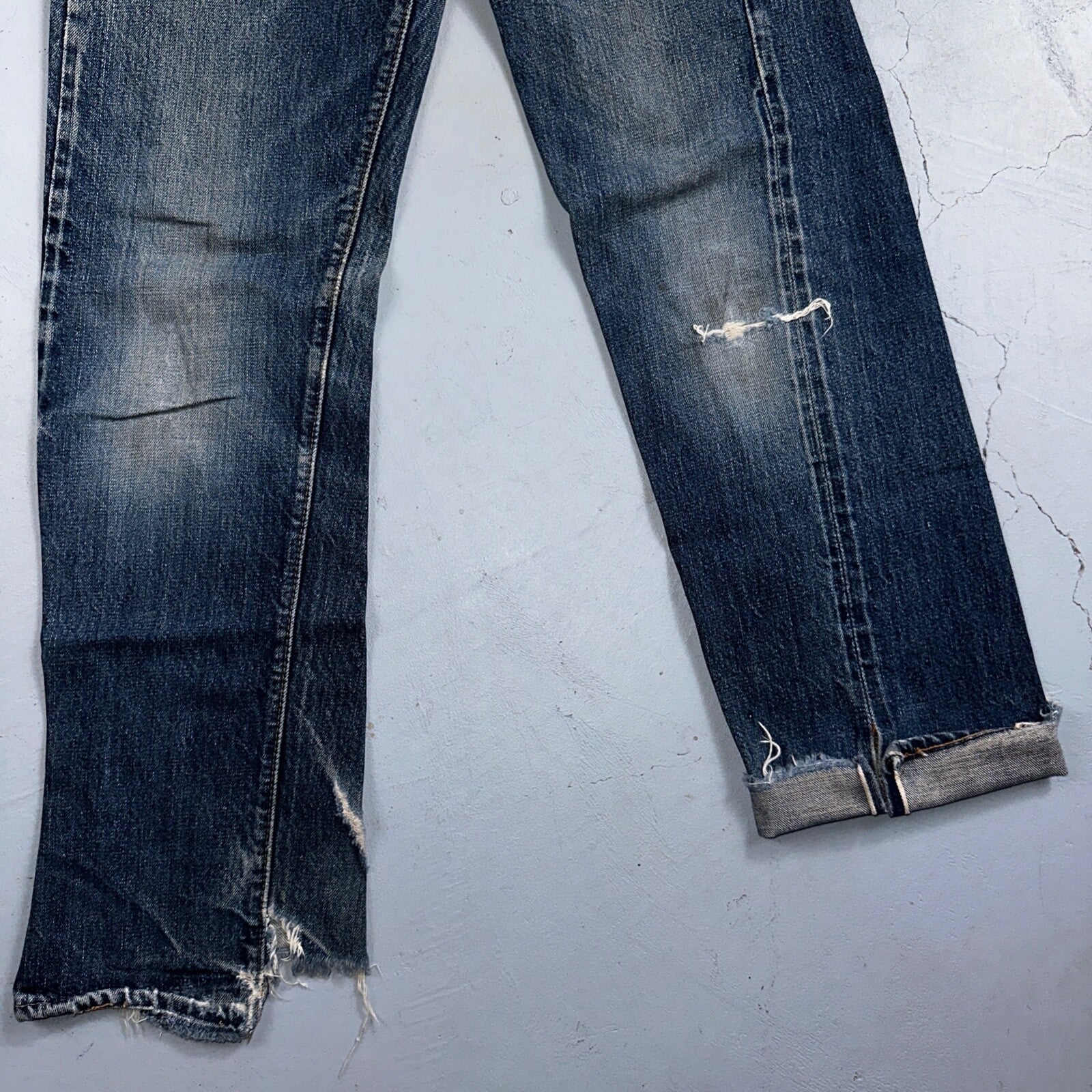 Levis 501 Big E Vintage 60s Redline Selvedge USA XX 1960s Jeans 66 Act 26x27
