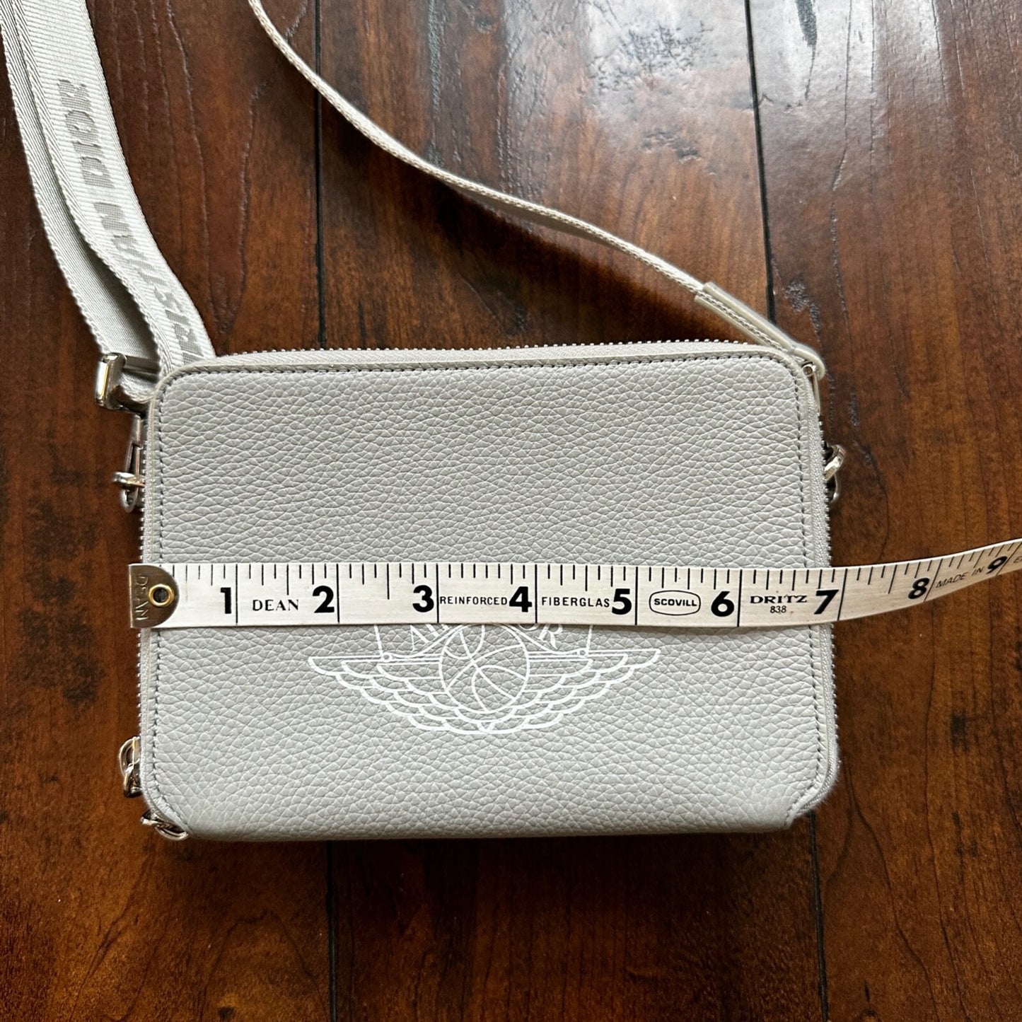 Nike Air Dior Jordan Wings Logo Grey Logo Small Rare Shoulder Bag 100% Authentic