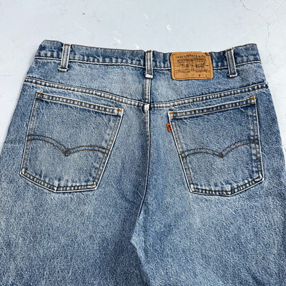 Levis 517 VTG 70s 80s 20517 Bootcut Blue Jeans Size 36x32 USA Orange Tab 33x30