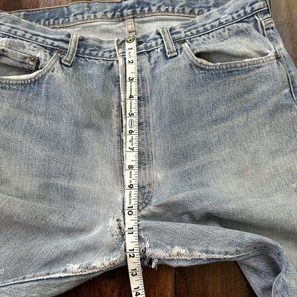 Levis VTG 70s SS Redline Selvedge USA 501 XX Jeans 66 80s 38x33 Act 34x27 CUT