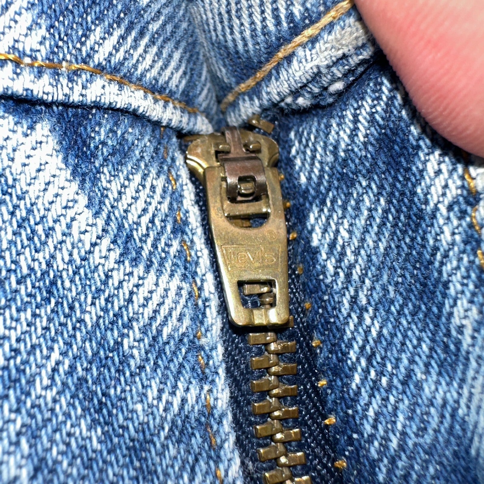 Levis 517 Vintage 80s USA Red Tab Bootcut Flare Blue Denim Jeans Act 34x30