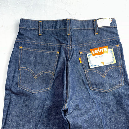 Levis 646 Deadstock 70s USA Orange Tab Bootcut Flare Bell Bottom NOS Jeans 34x31