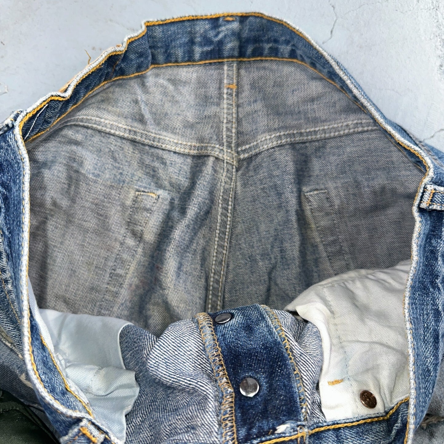 Levis 501 Vintage Y2K XX Straight Leg Jeans Blue Light Wash 34x34 Act 33x33