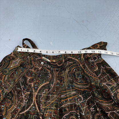 VTG Stanley Blacker Skirt 10 Plaid Wool Midi Light Academia Granny Classiccore