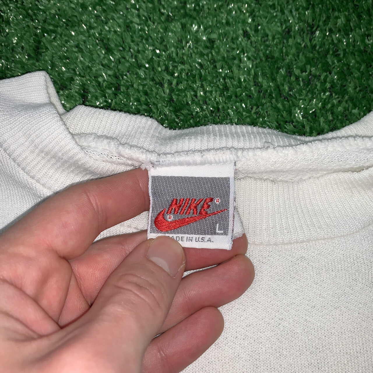 Nike Vintage Sweatshirt Mens T Shirt Sharks Crewneck AOP Basketball Jordan RARE