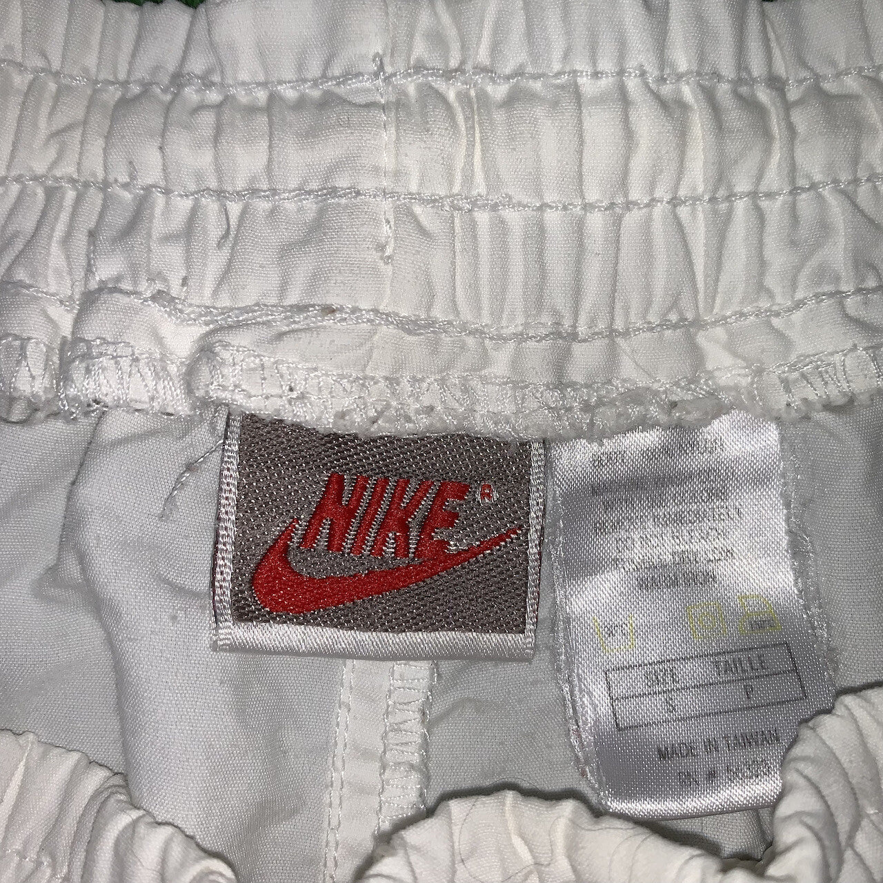 Vintage Nike Running Shorts Pants Summer Swim Jordan 90s Basic White Cool