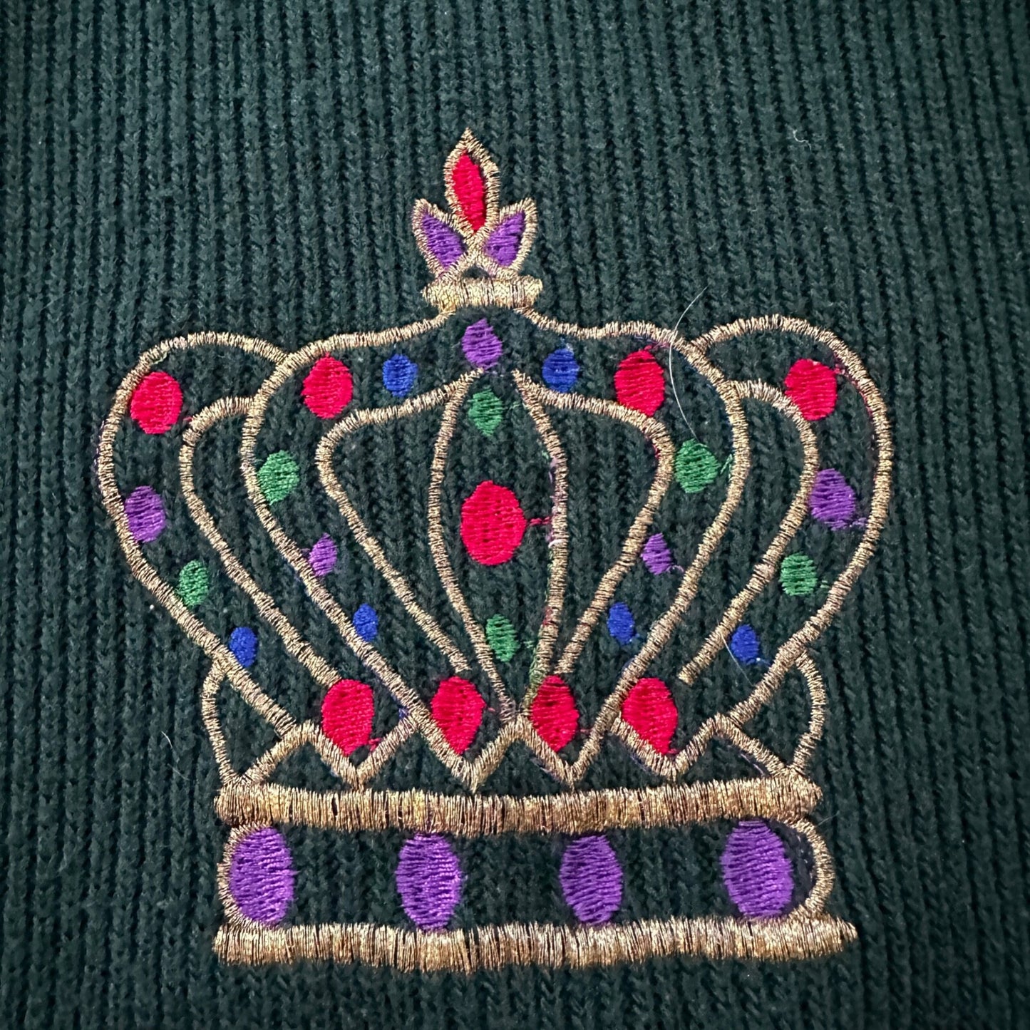 VTG 1960s Paris Women’s Green Sweater Rockabilly Sportswear Designer 60s 70s