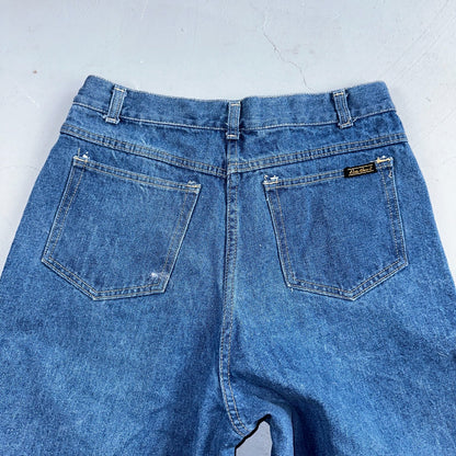 Vintage 90s Eddie Bauer Medium Wash Relaxed Fit Denim Jeans Womens 16 29x34