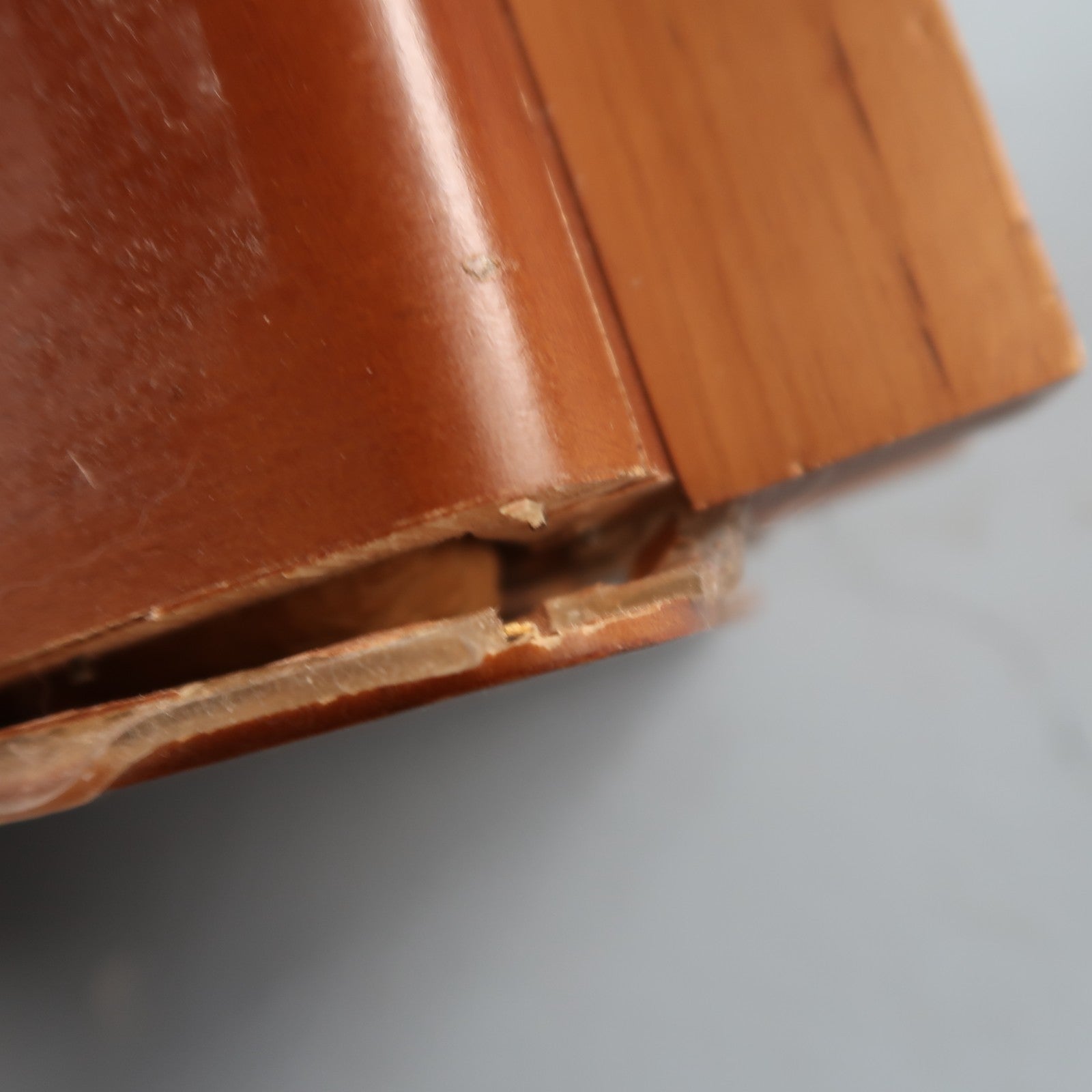 VTG Canadian Goose Duck Nut Cracker Bowl Wooden Shell Cracker Hand Painted Broke