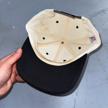 Gerlinger Oregon VTG Hat Cap Snapback Construction PDX Toys Builds White Black