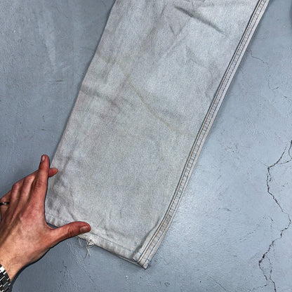 Levis 501 Vintage 90s Europe XX Straight Leg Jeans Light Wash 38x36 Act 35x27