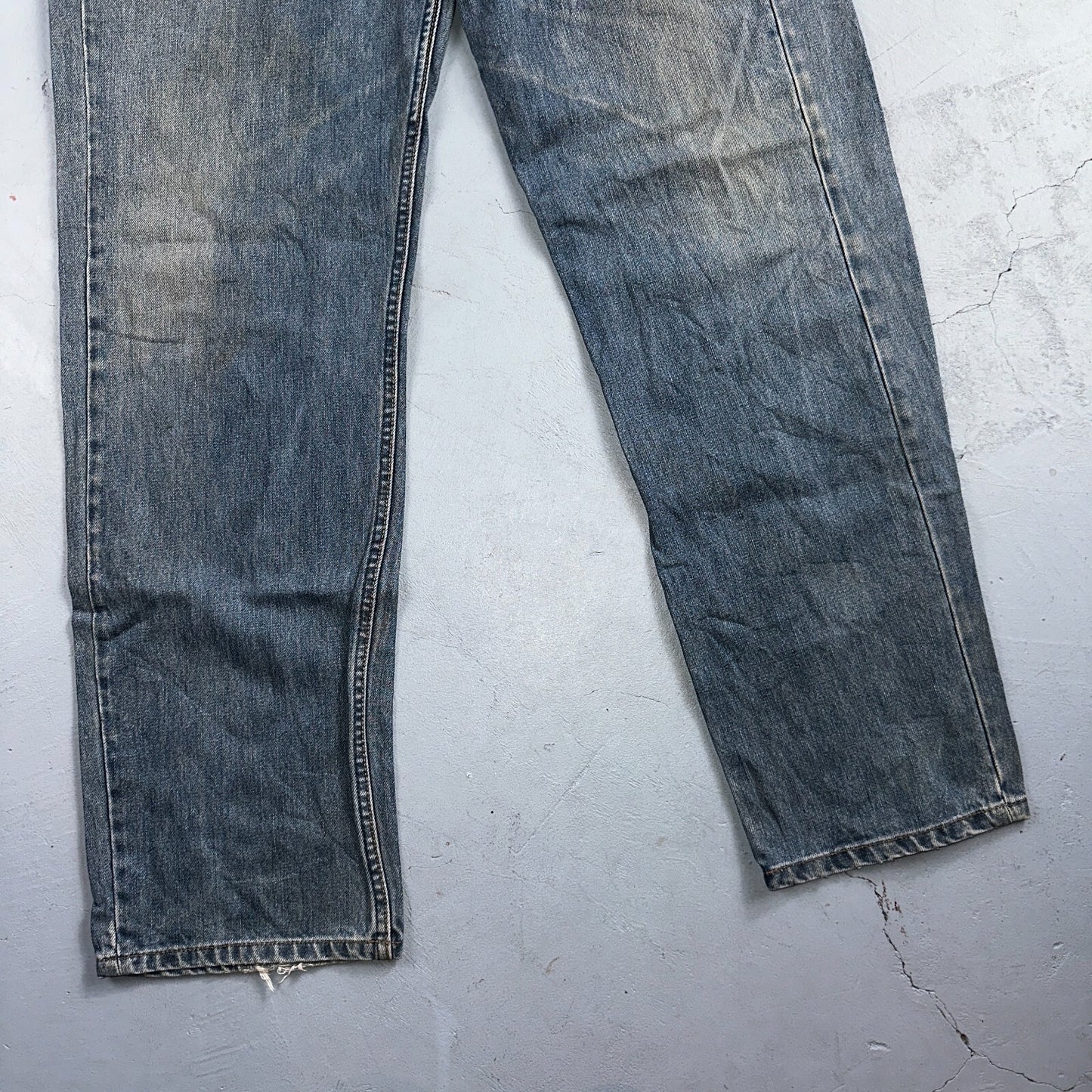 Levis 501 Y2K XX Straight Leg Jeans Blue VTG Med Wash 38x36 Act 38x32