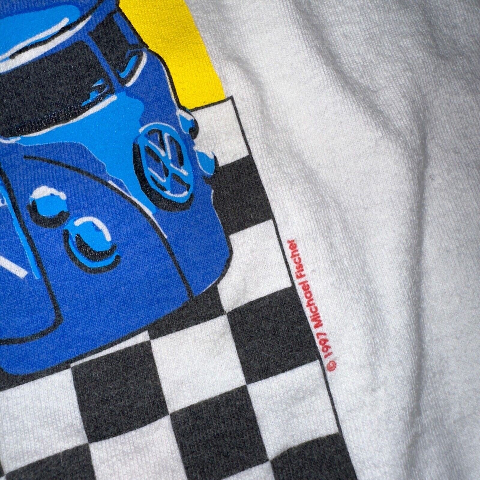 Hot Wheels RARE Beach Van Cruiser Vintage T Shirt Collectors Convention 90s