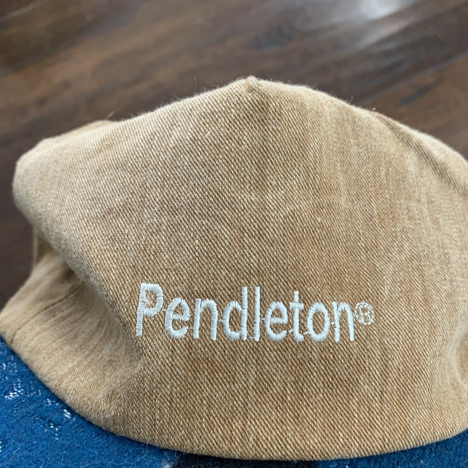 Vintage Pendleton Wool Men Strapback Ajustable Aztec Hat Baseball Cap 80s 90s