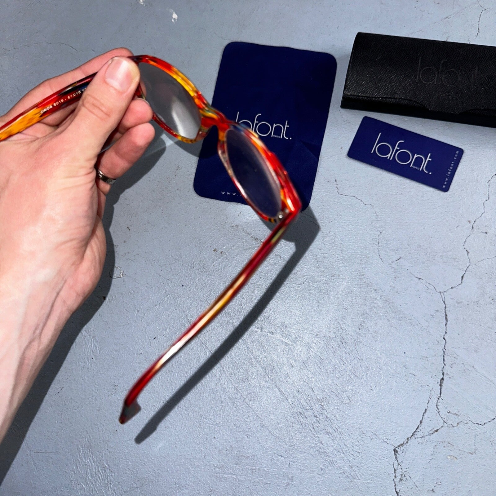 Jean Lafont Women's Eyeglasses Onde 6015 Autumn Eye Frame France 51[]16 138