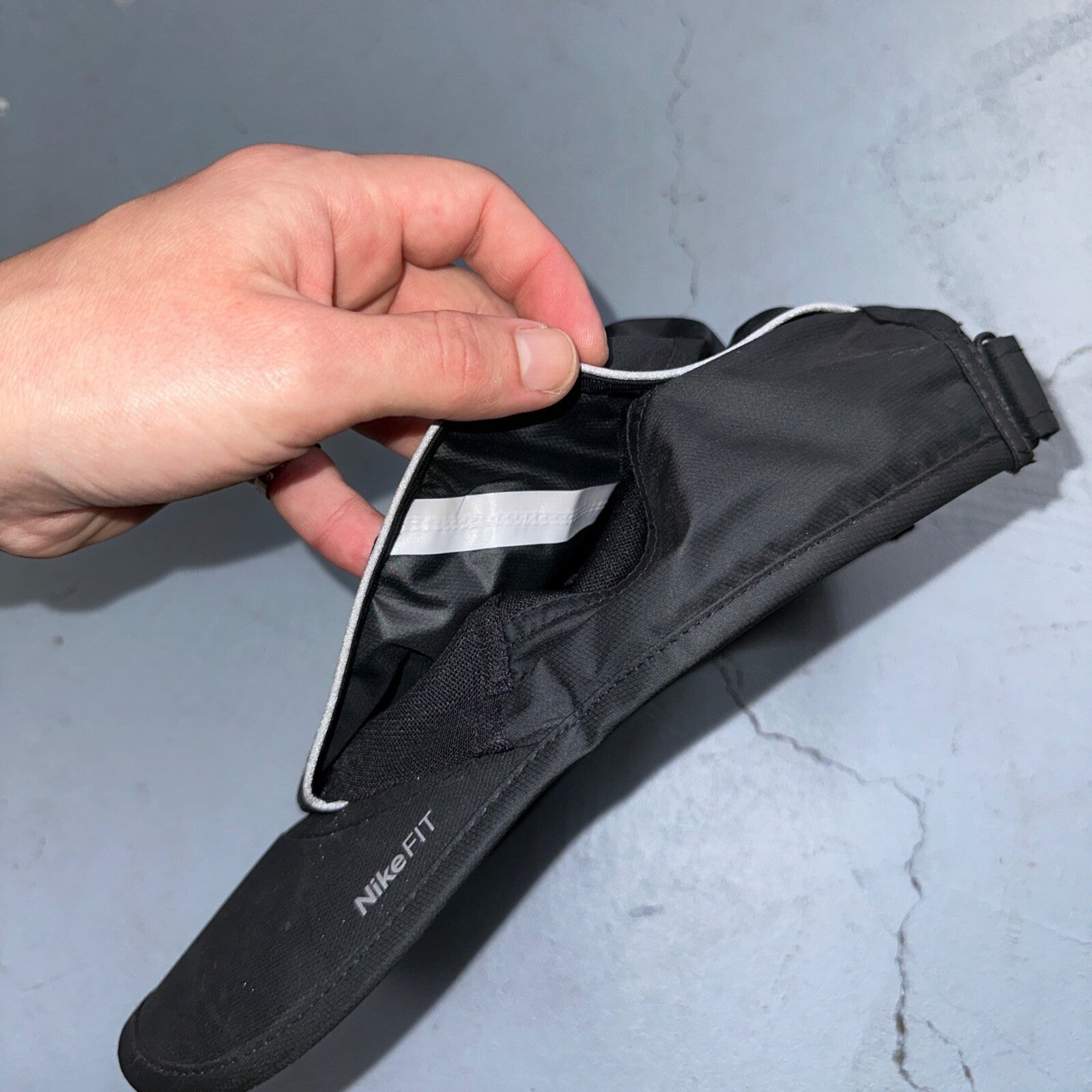 Nike Vintage Hat Cap Strap Back Swoosh Mesh Panel Tailwind Mens 90s Air Max