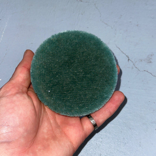 Vintage 1950s Anti Static Celluloid Record Brush Discwasher Rare Green 50s 60s