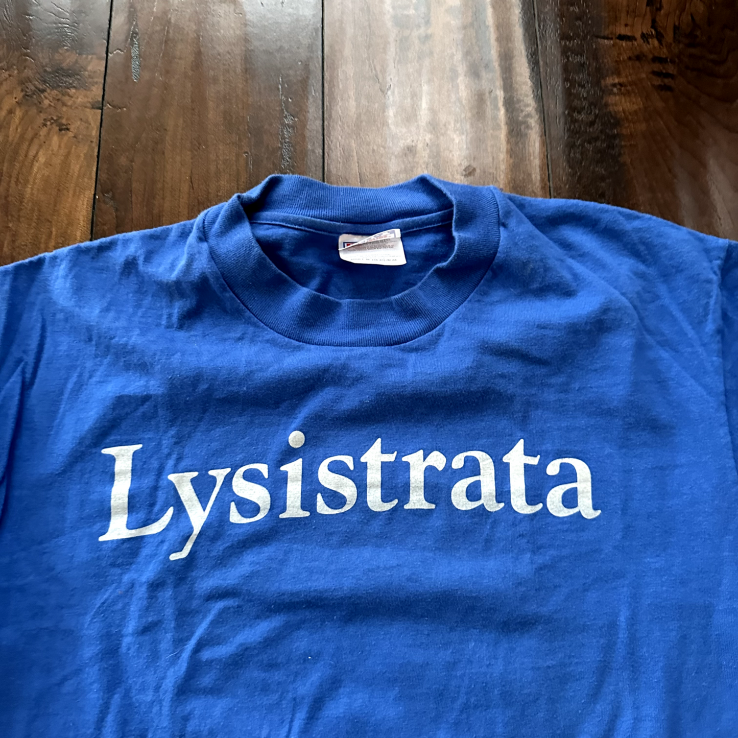 Humor Vintage T Shirt Willamette University Salem Oregon Theatre Lysistrata Rap